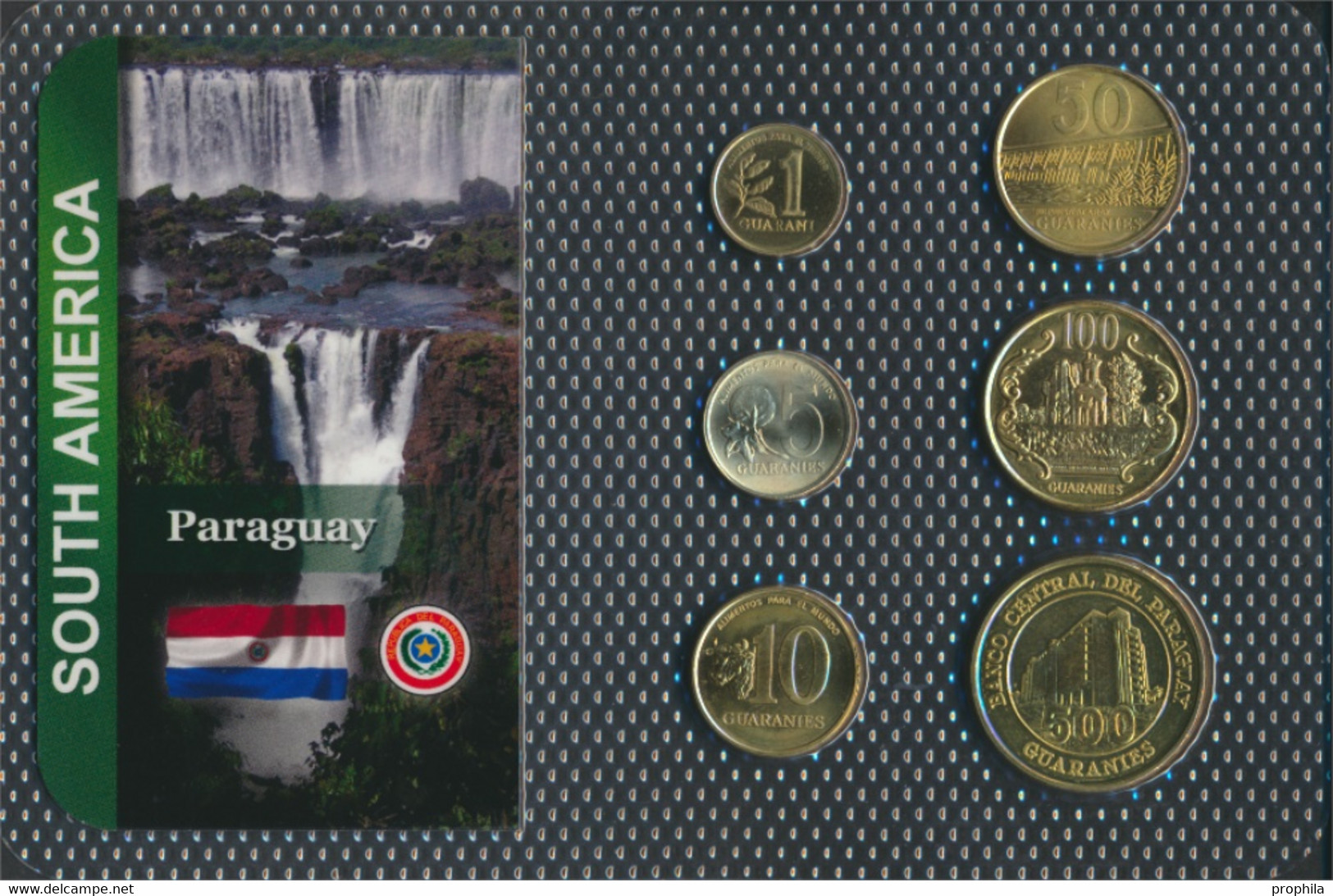 Paraguay Stgl./unzirkuliert Kursmünzen Stgl./unzirkuliert Ab 1992 1 Guaranie Bis 500 Guaranies (9664286 - Paraguay