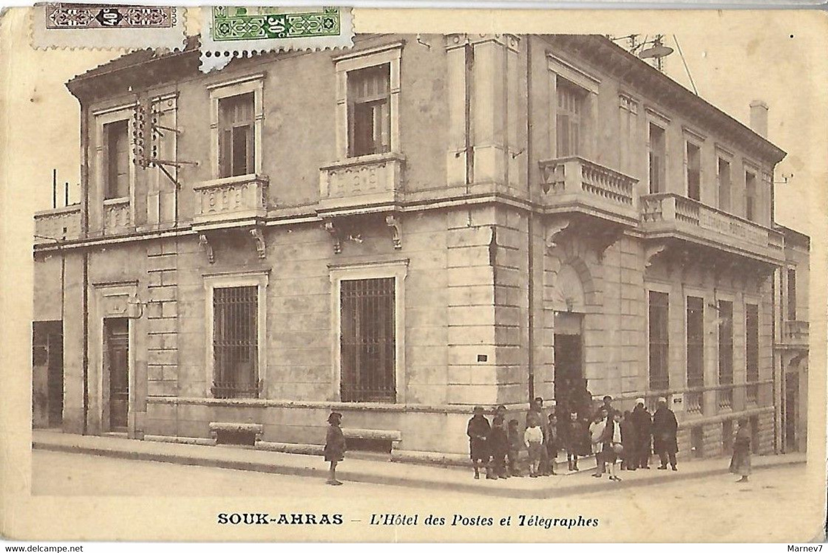 ALGERIE - CPA - SOUK AHRAS - L'hôtel Des Postes Et Télégraphes - Poste - - Souk Ahras