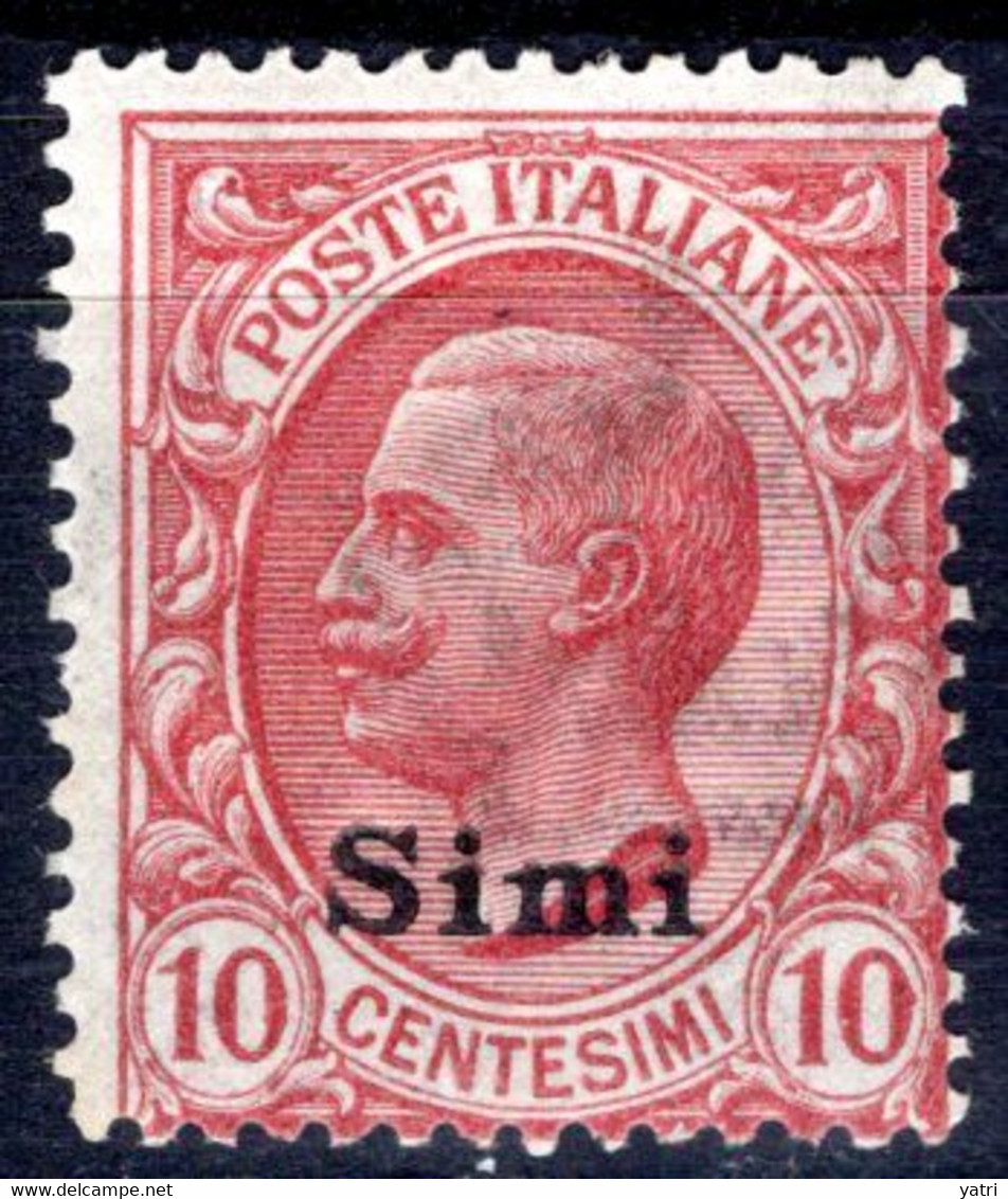 Egeo - Simi - 10 Centesimi * - Egeo (Simi)