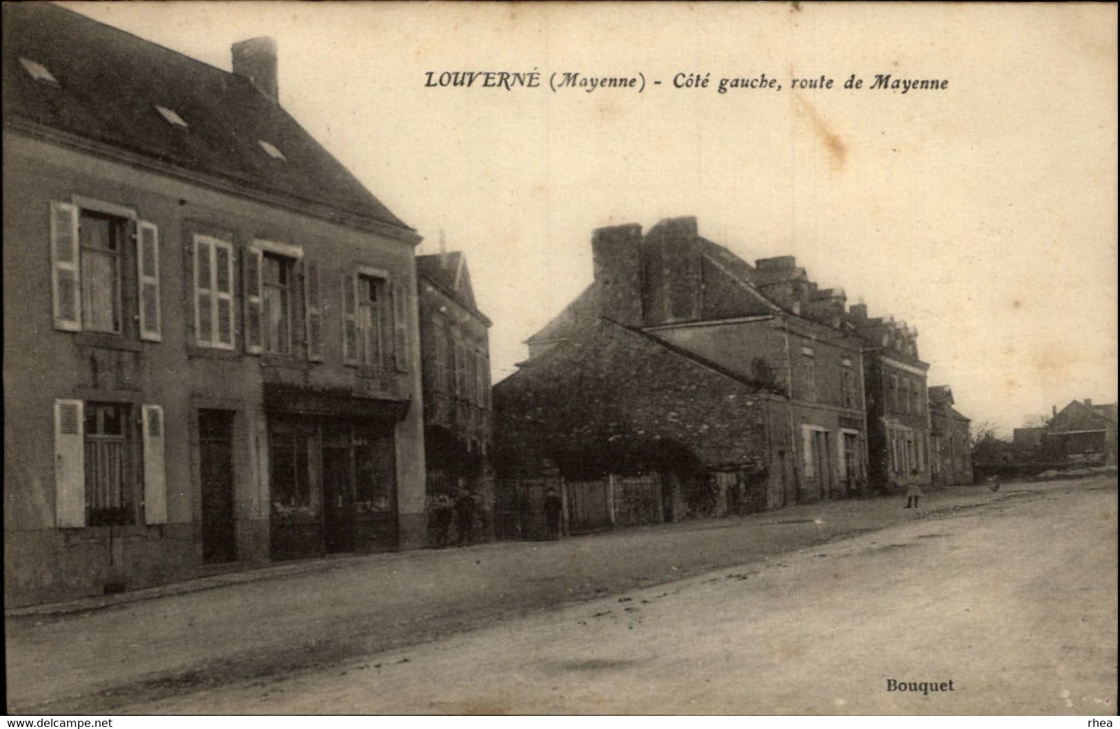 53 - LOUVERNE - Route De Mayenne - Louverne