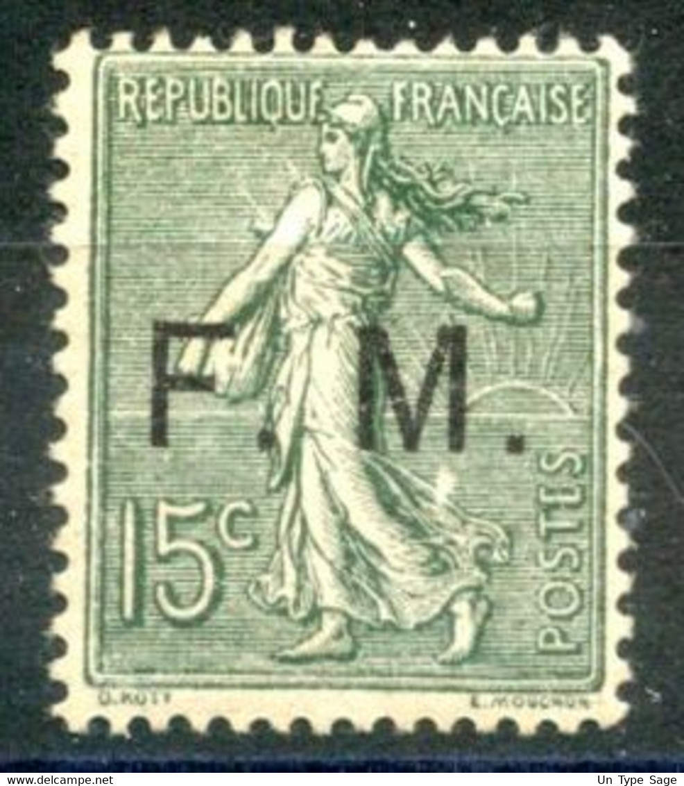 France FM N°3 - Neuf* - Cote 80€ - (F557) - Militaire Zegels