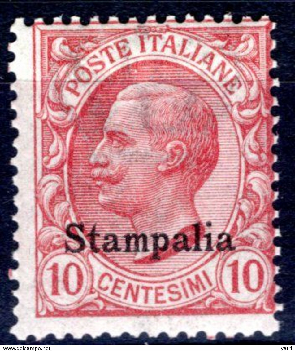 Egeo - Stampalia - 10 Centesimi  ** - Aegean (Stampalia)