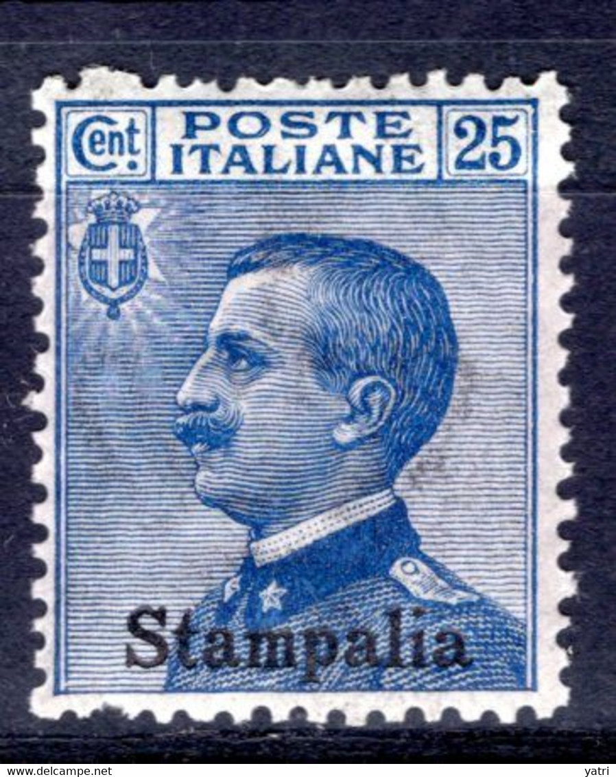 Egeo - Stampalia - 25 Centesimi  ** Ben Centrato - Egée (Stampalia)