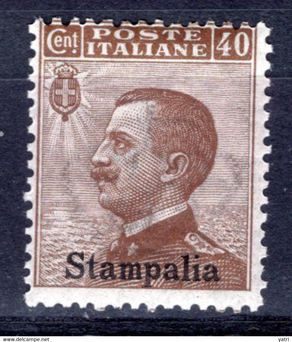 Egeo - Stampalia - 40 Centesimi  ** - Egeo (Stampalia)