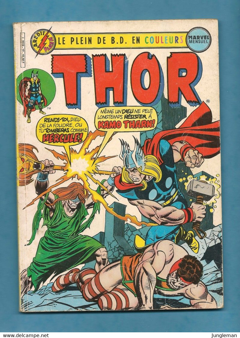 Thor N° 12 - Collection Arédit Flash Marvel - Editions Arédit - Janvier 1985 - BE - Thor