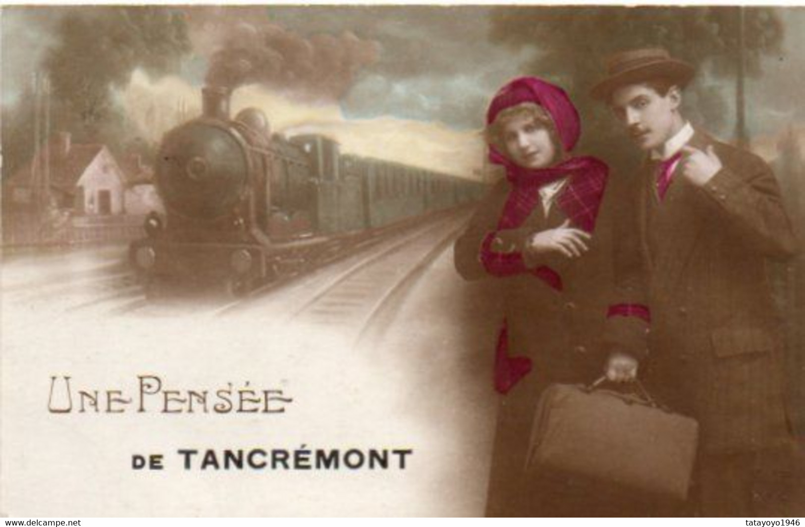 Une Pensée De Tancrémont Voyagé En 1914 - Theux