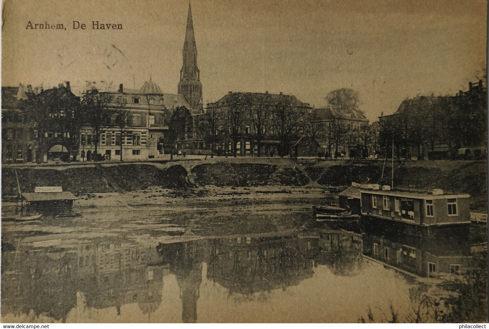 Arnhem // De Haven (niet Standaard Zicht) 1925 - Arnhem