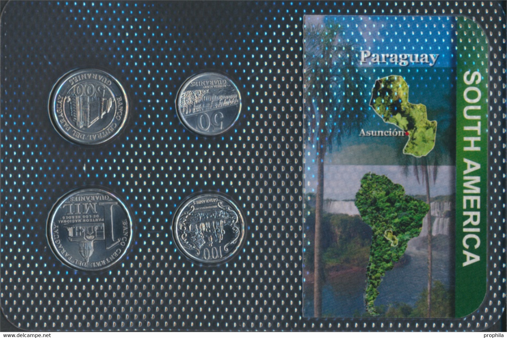 Paraguay Stgl./unzirkuliert Kursmünzen Stgl./unzirkuliert Ab 2006 50 Guaranies Bis 1000 Guaranies (9664289 - Paraguay