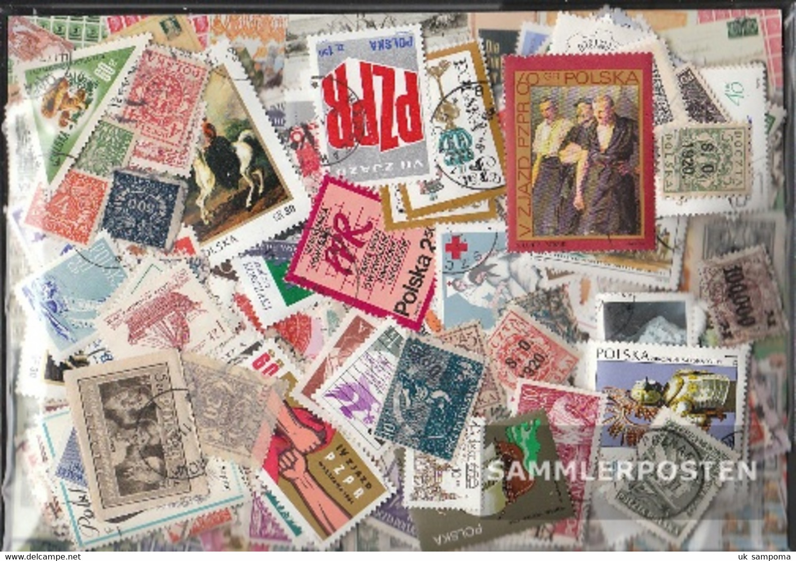 Poland Stamps-500 Different Stamps - Collections