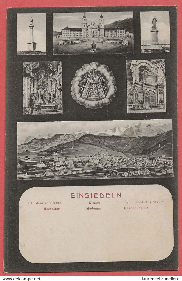 EINSIEDELN       CPA 7  VUES - Einsiedeln