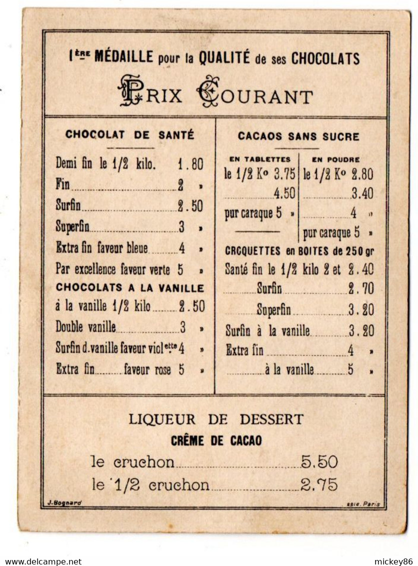 Chromo--PARIS-75--MONDICOURT--62-chocolat IBLED--Département  LA MANCHE-50...format  11.5 Cm X  8.5 Cm......à Saisir - Ibled