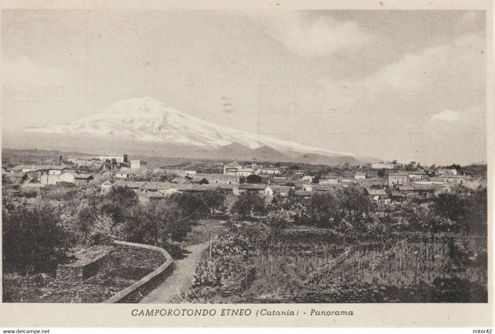 315-Camporotondo Etneo-Catania-Sicilia-Panorama-Ed.Litrico Giuseppa Ved. Sanfilippoo - Catania