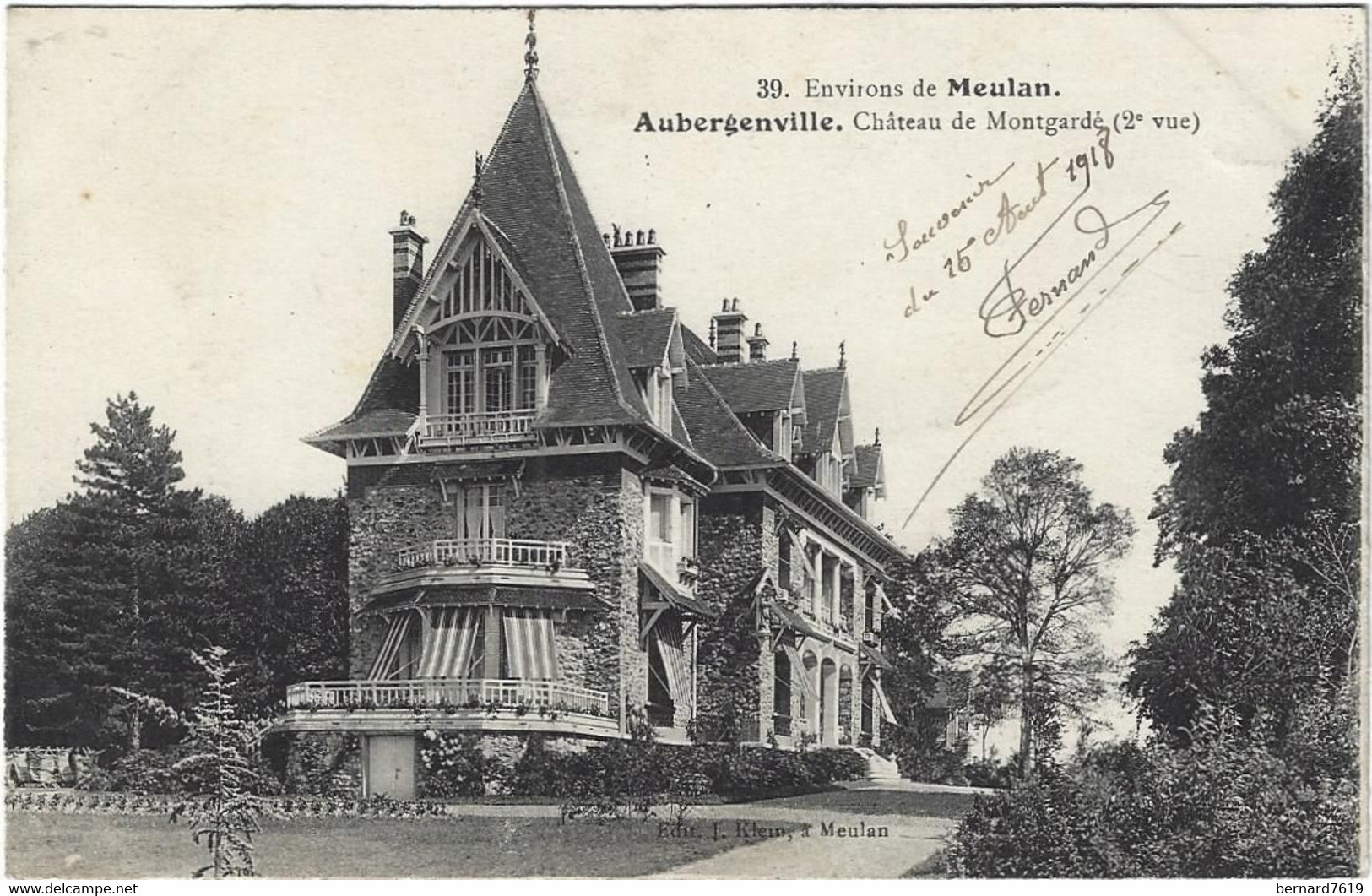 78   Aubergenville  -   Environs De Meulan - Chateau De Montgarde - Aubergenville