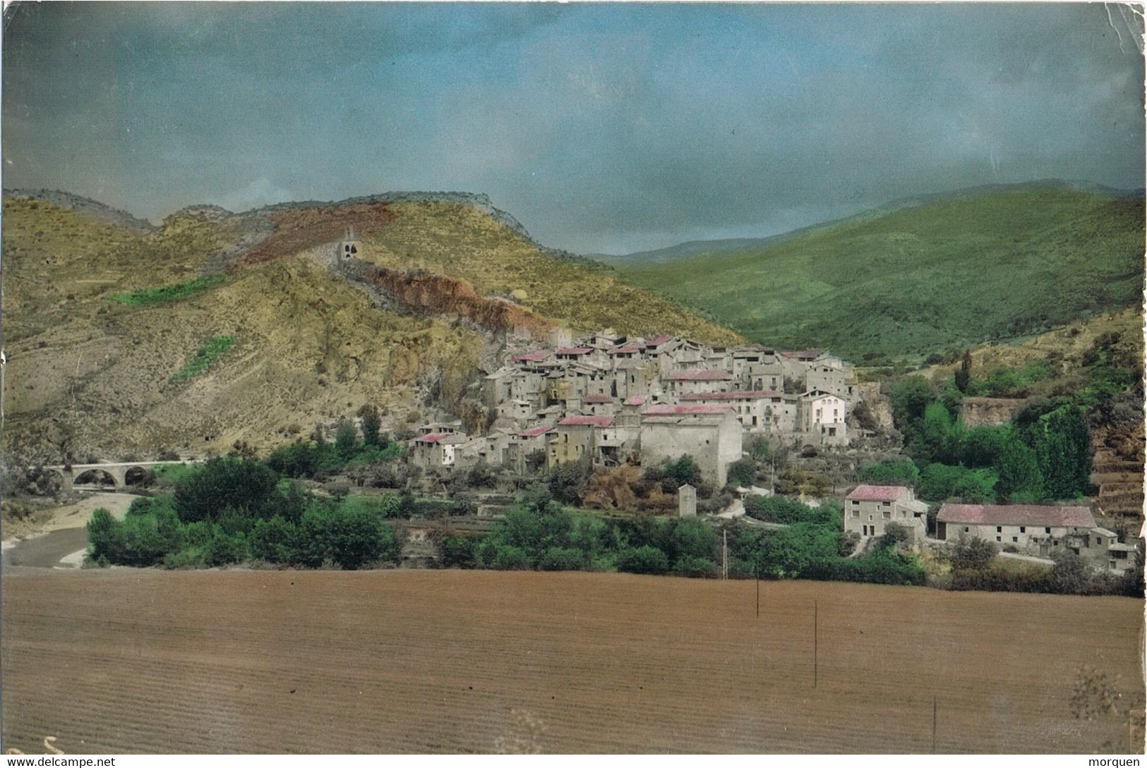 42113. Postal ARTESA De SEGRE (Lerida) 1966. Vista ALOS De BALAGUER - Lettres & Documents