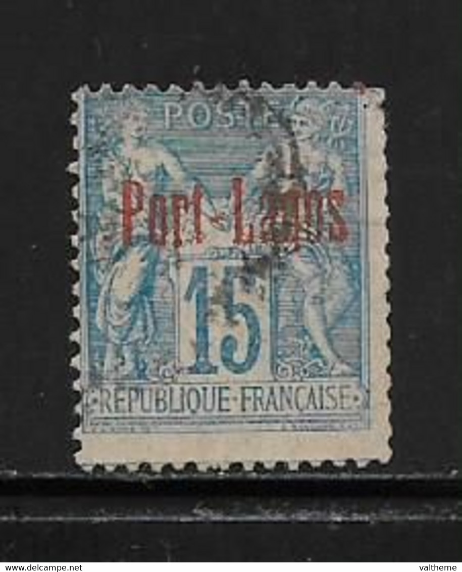 PORT LAGOS  (FRPORL - 1 )   1893  N° YVERT ET TELLIER  N° 3a - Usados