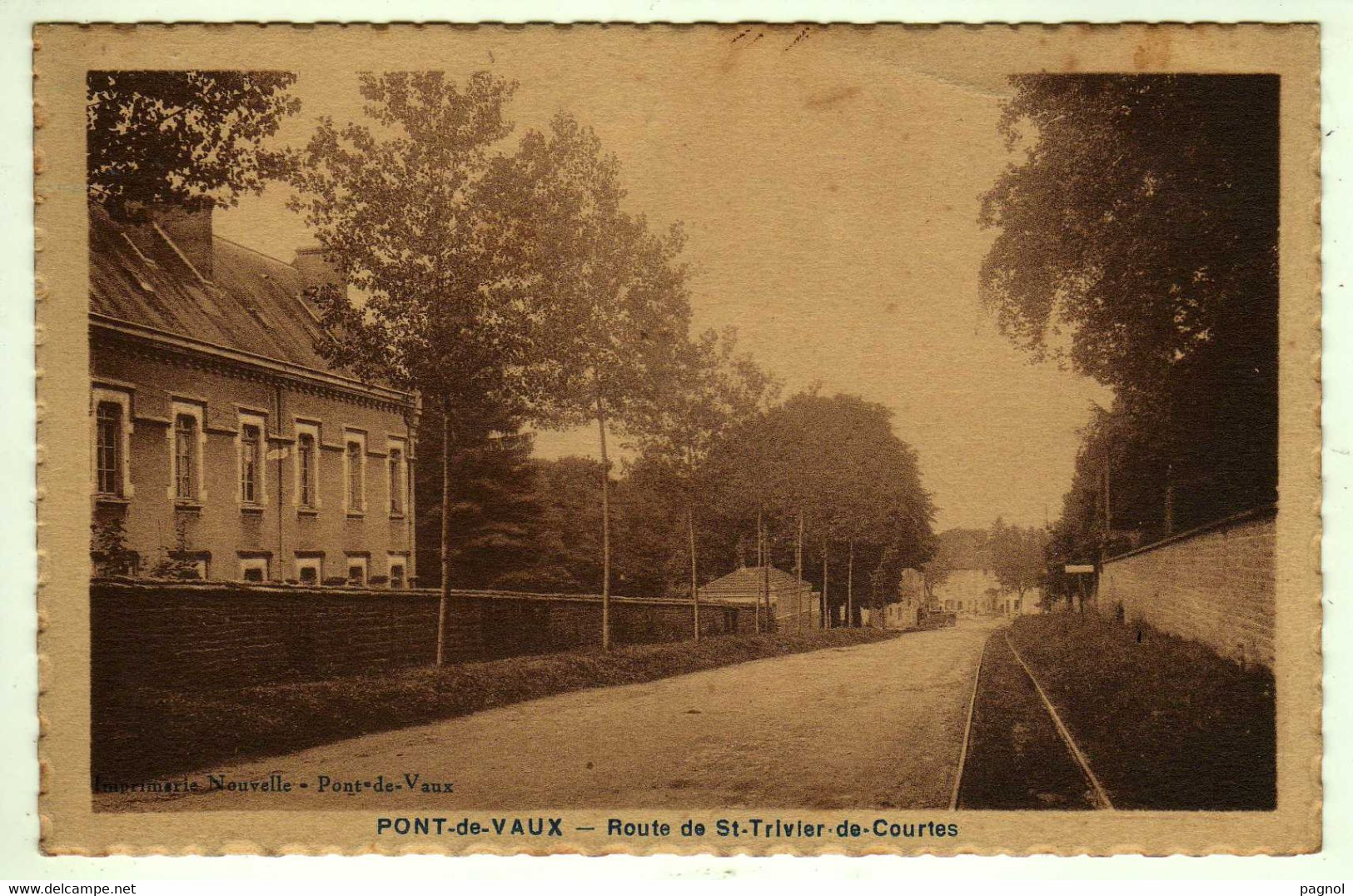 01 : Pont-de-Vaux : Route De St-Trivier-de-Courtes - Pont-de-Vaux