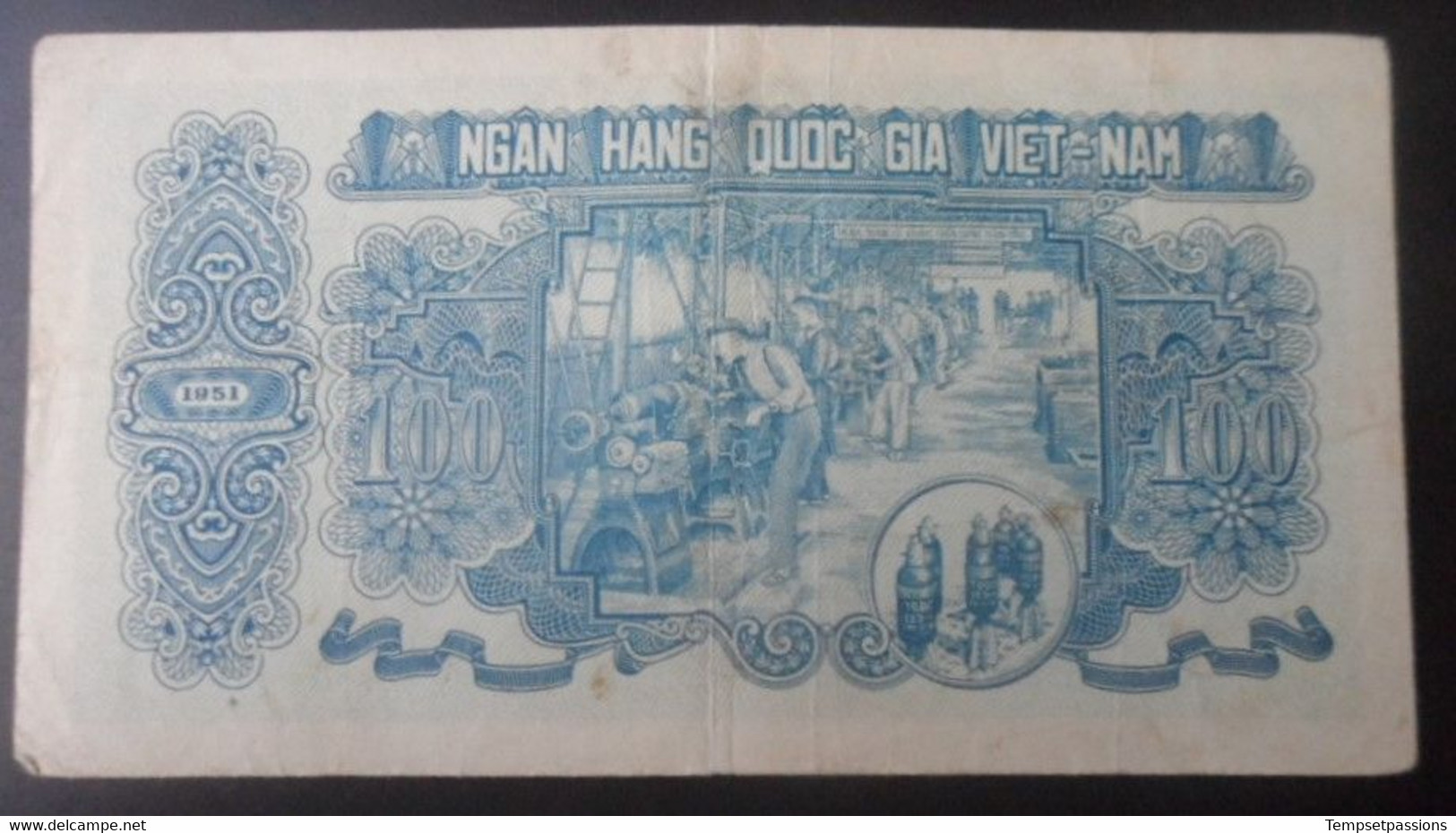 100 DONG VIET NAM 1951 AB 18296868 - Vietnam