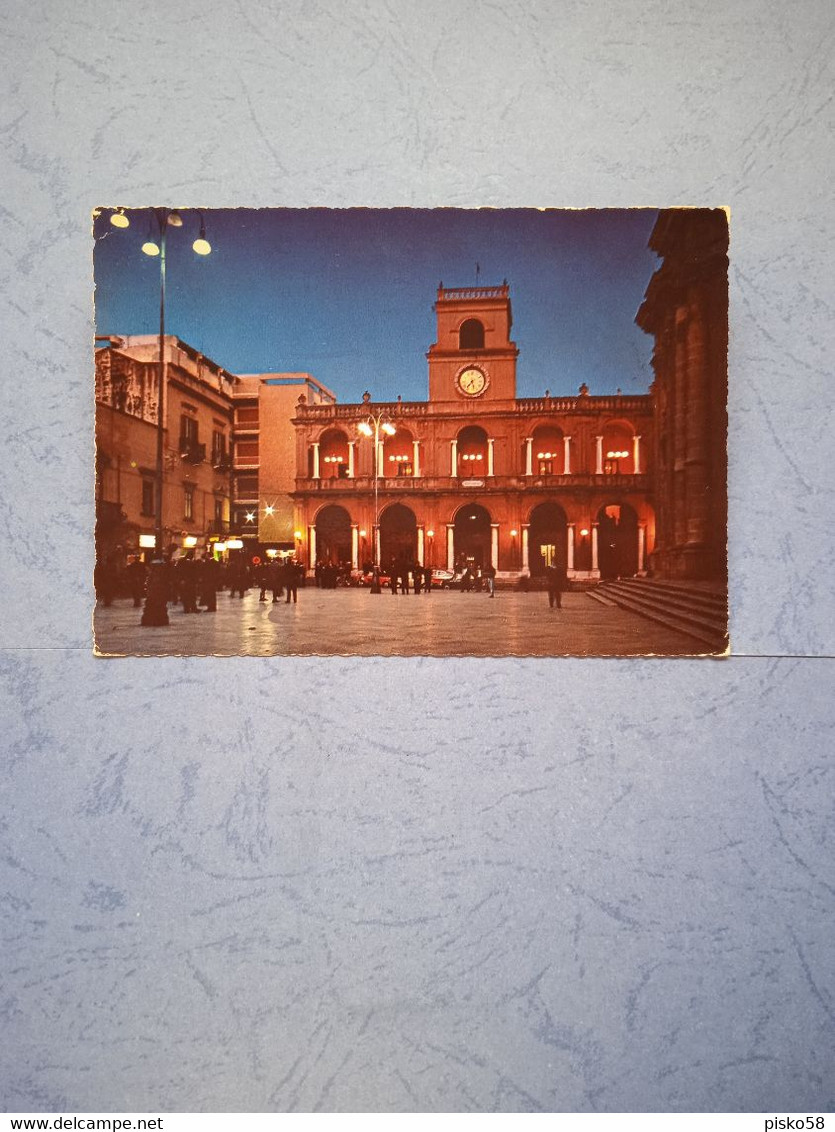 Italia-sicilia-marsala-notturno-piazza Della Repubblica-fg-1975 - Marsala