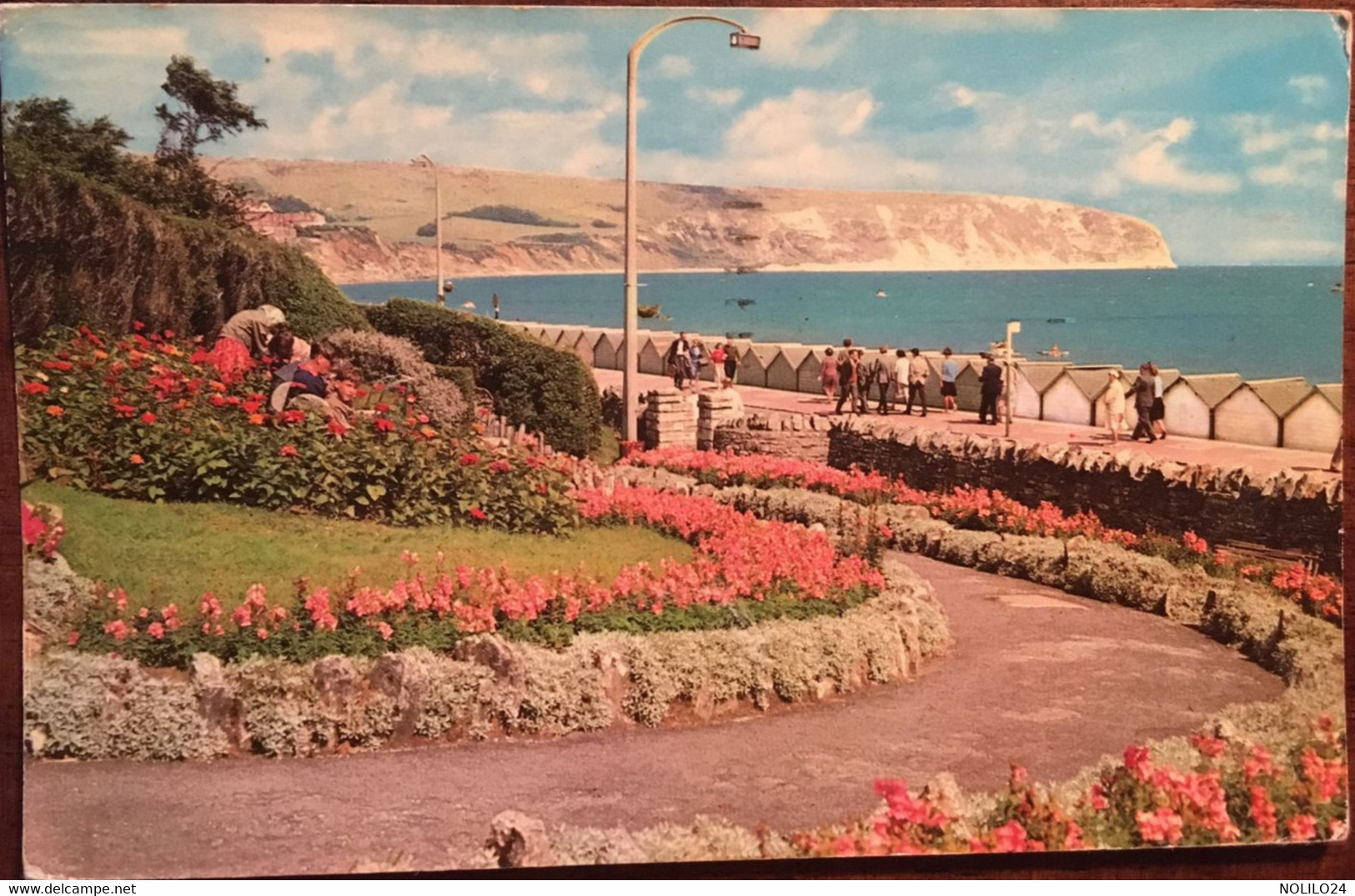 Cpsm, écrite En 1973, The Promenade And Bay, Swanage, Royaume-Uni, UK - Swanage