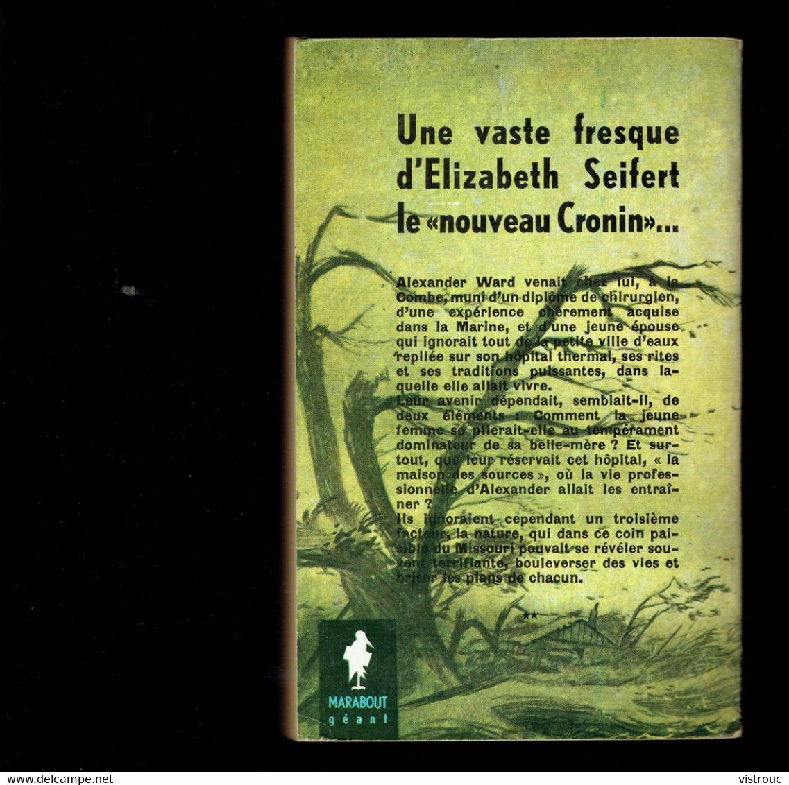 "LE DOCTEUR DE LA COMBE" D'Elisabeth SEIFERT - Ed. Marabout. - Série G N° 93 - 1959. - Romantique