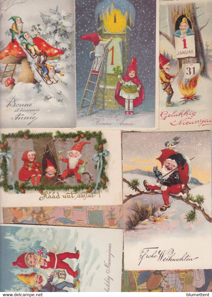 Lot 2990 De 10 CPA Gnomes Nains Lutins Fantaisies Déstockage Pour Revendeurs Ou Collectionneurs - 5 - 99 Karten