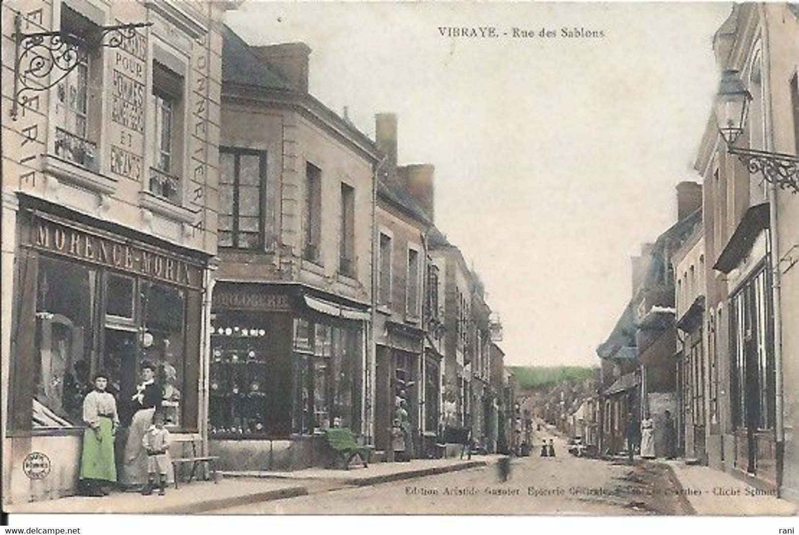 72-sarthe-Vibraye . Cpa Colorisée En Excellent état. à Prix Cassé. Paypal Gratuit. - Vibraye