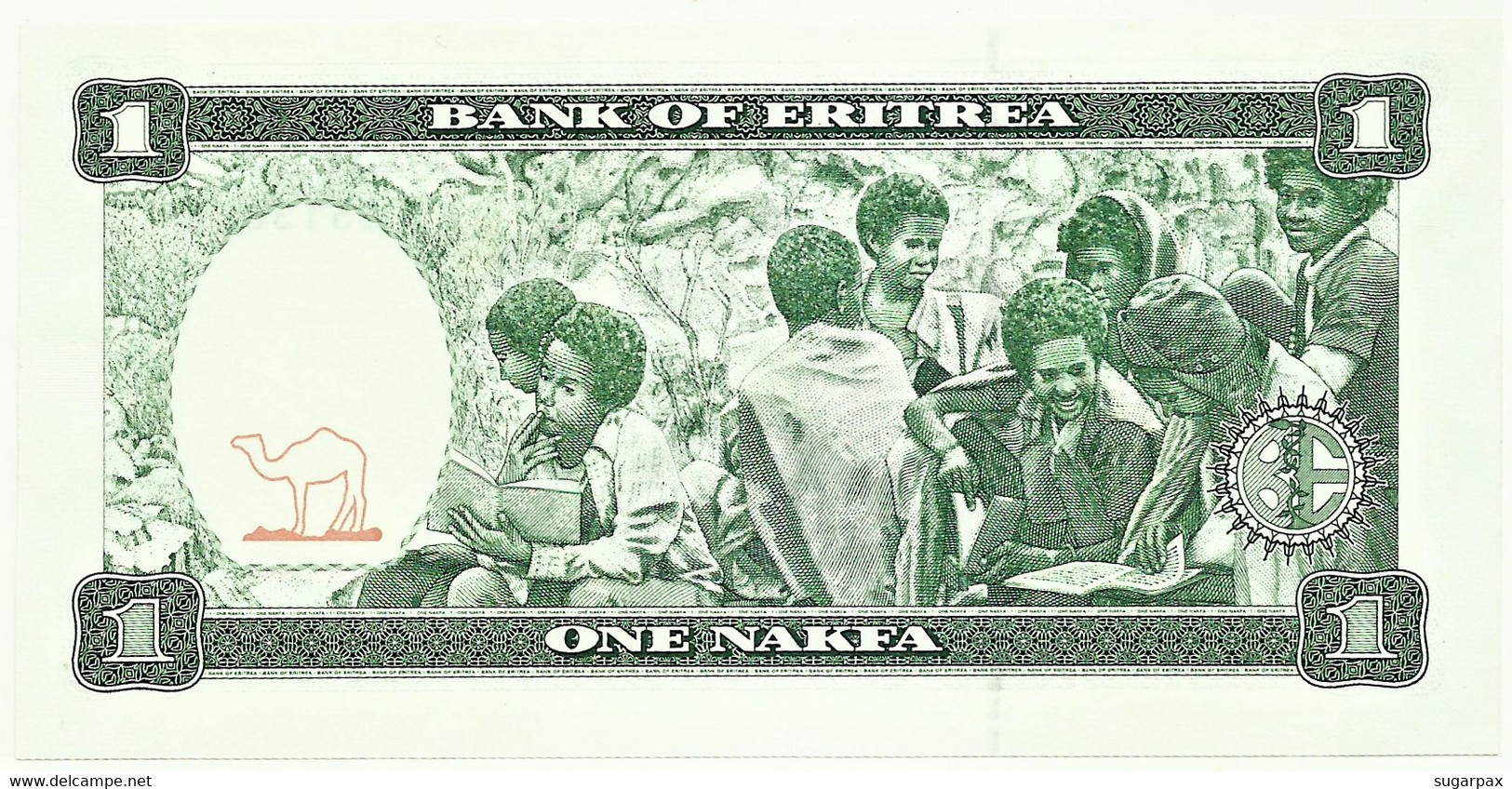 Eritrea - 1 Nakfa - 24.5.1997 - Pick 1 - Unc. - Prefix AN - Eritrea