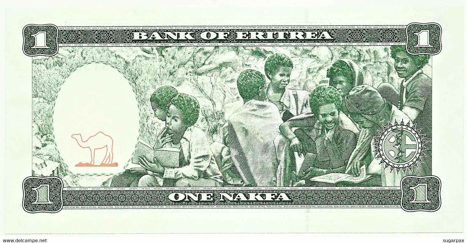 Eritrea - 1 Nakfa - 24.5.1997 - Pick 1 - Unc. - Prefix AN - Erythrée