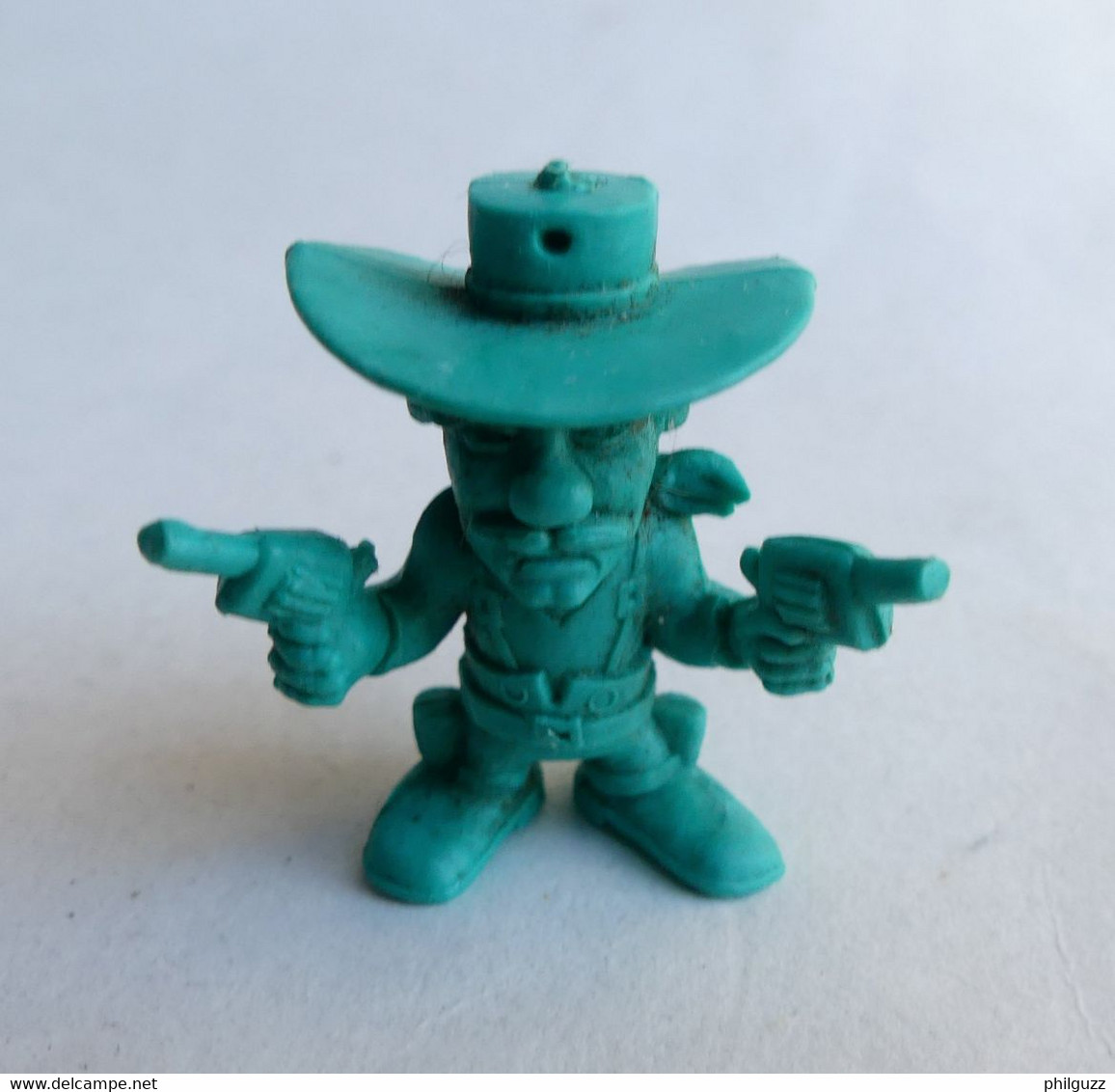 FIGURINE PUBLICITAIRE INTERMINT AMERICANA LUCKY LUKE  - JOE DALTON VERT FONCE - Altri & Non Classificati