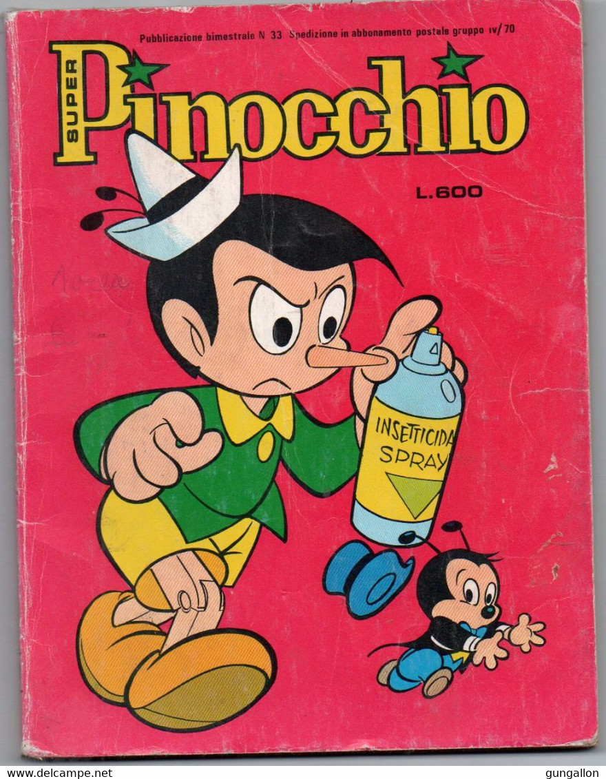 Pinocchio Super (Metro 1980) N. 33 - Humoristiques