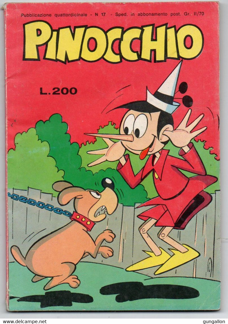 Pinocchio (Metro 1974) N. 17 - Humour