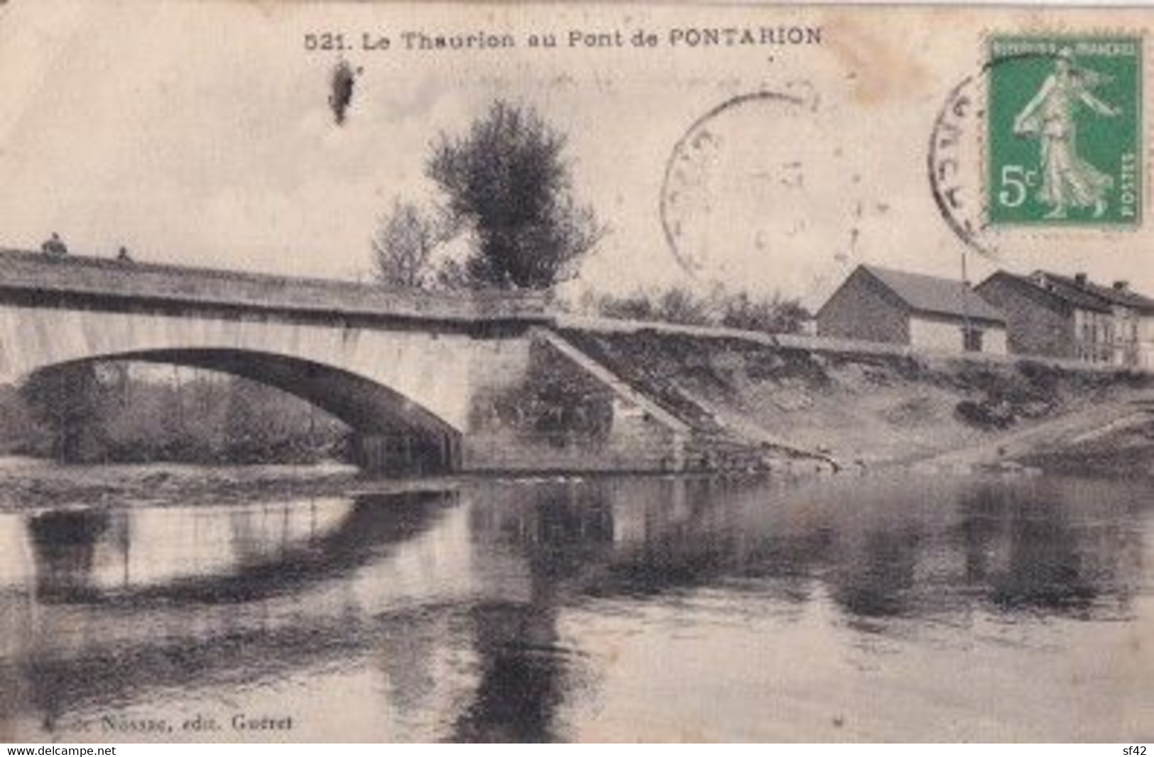 LE THAURION AU PONT DE PONTARION - Pontarion