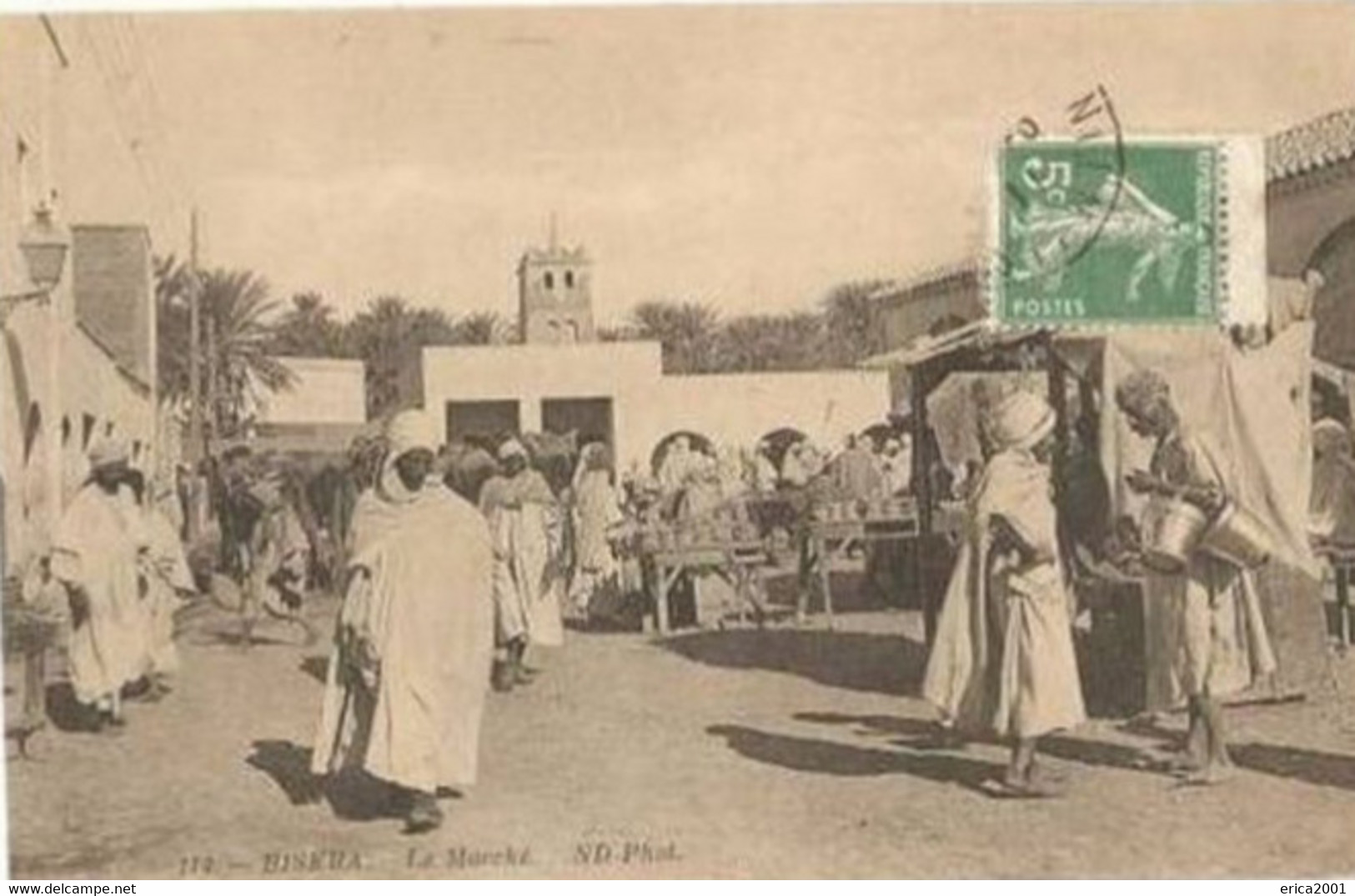 Biskra .    Le Marché De Biskra. - Biskra