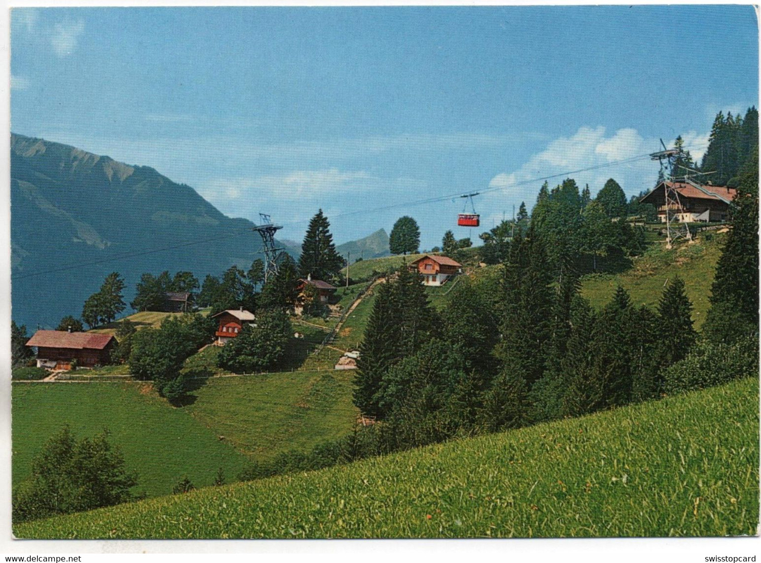 ERLENBACH I.S. Oberberg Eschlen Luftseilbahn - Erlenbach Im Simmental