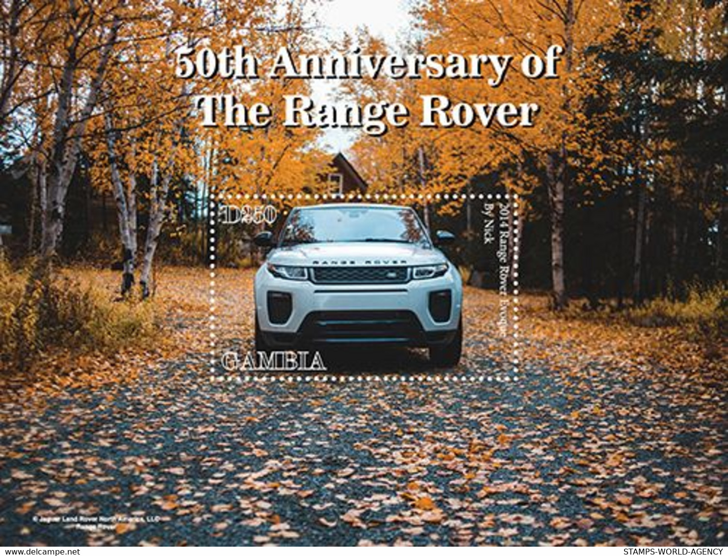 2021/06- GAMBIA - RANGE ROVER                  1V      MNH** - Automobili