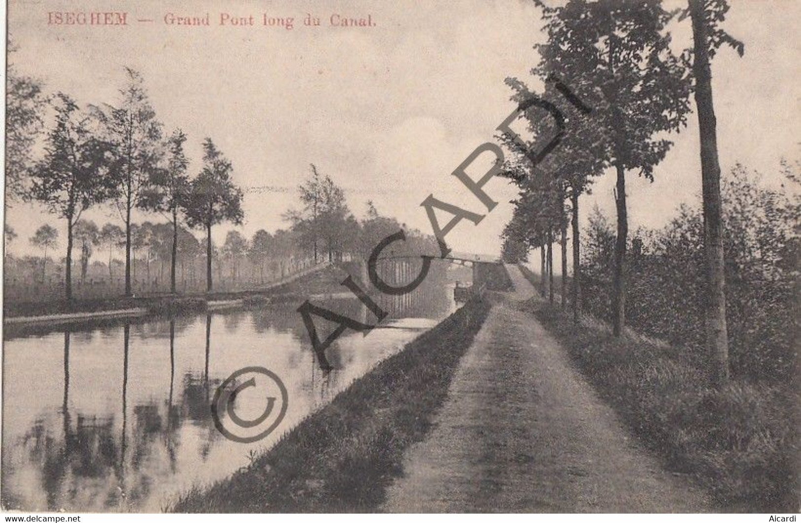 Carte Postale/Postkaart - IZEGEM - Grand Pont Long Du Canal  (A316) - Izegem