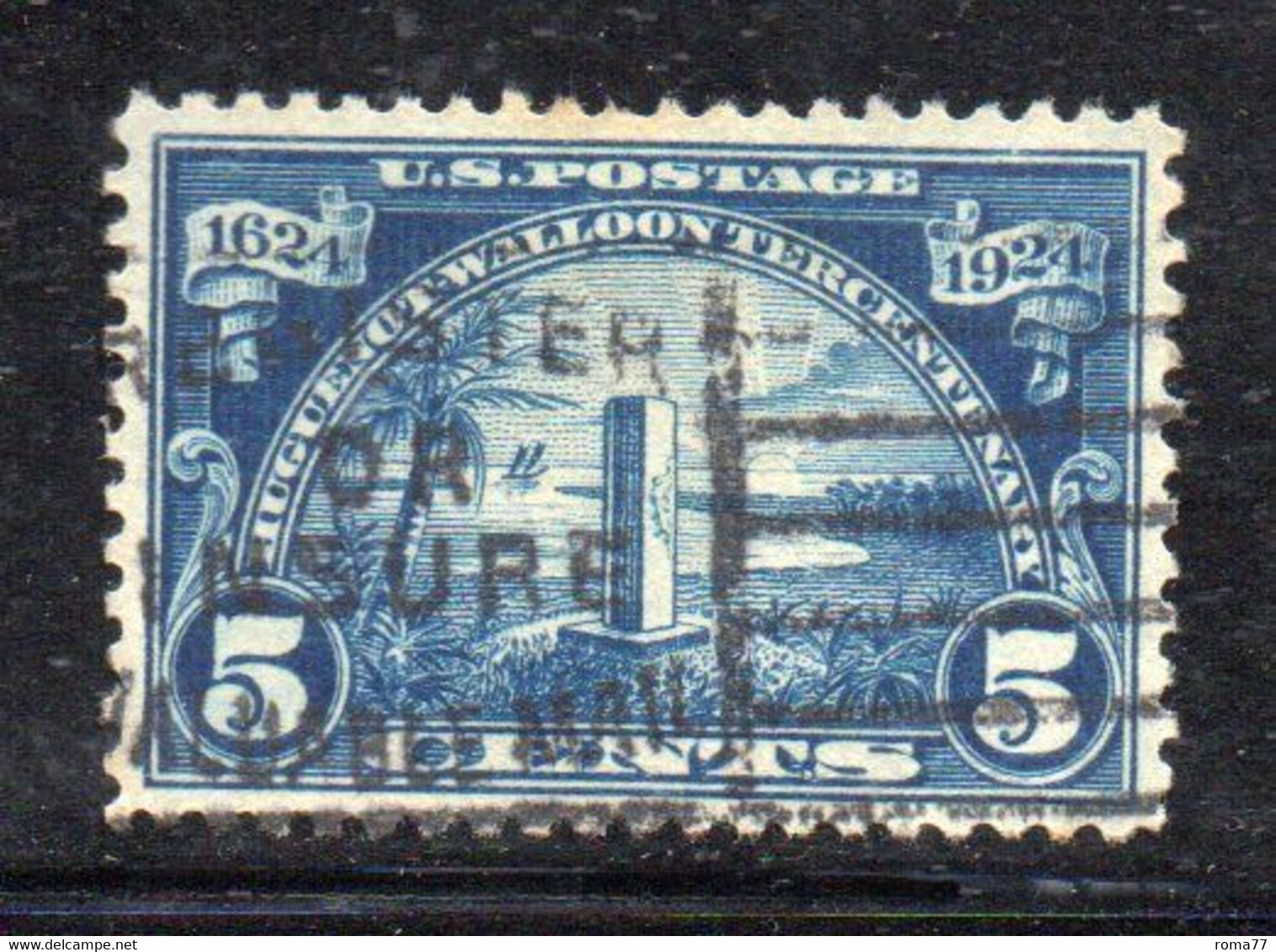 XP2744 - STATI UNITI 1924 , Lexington 5 Cent Unificato N. 429 Usato (LUK) - Usati