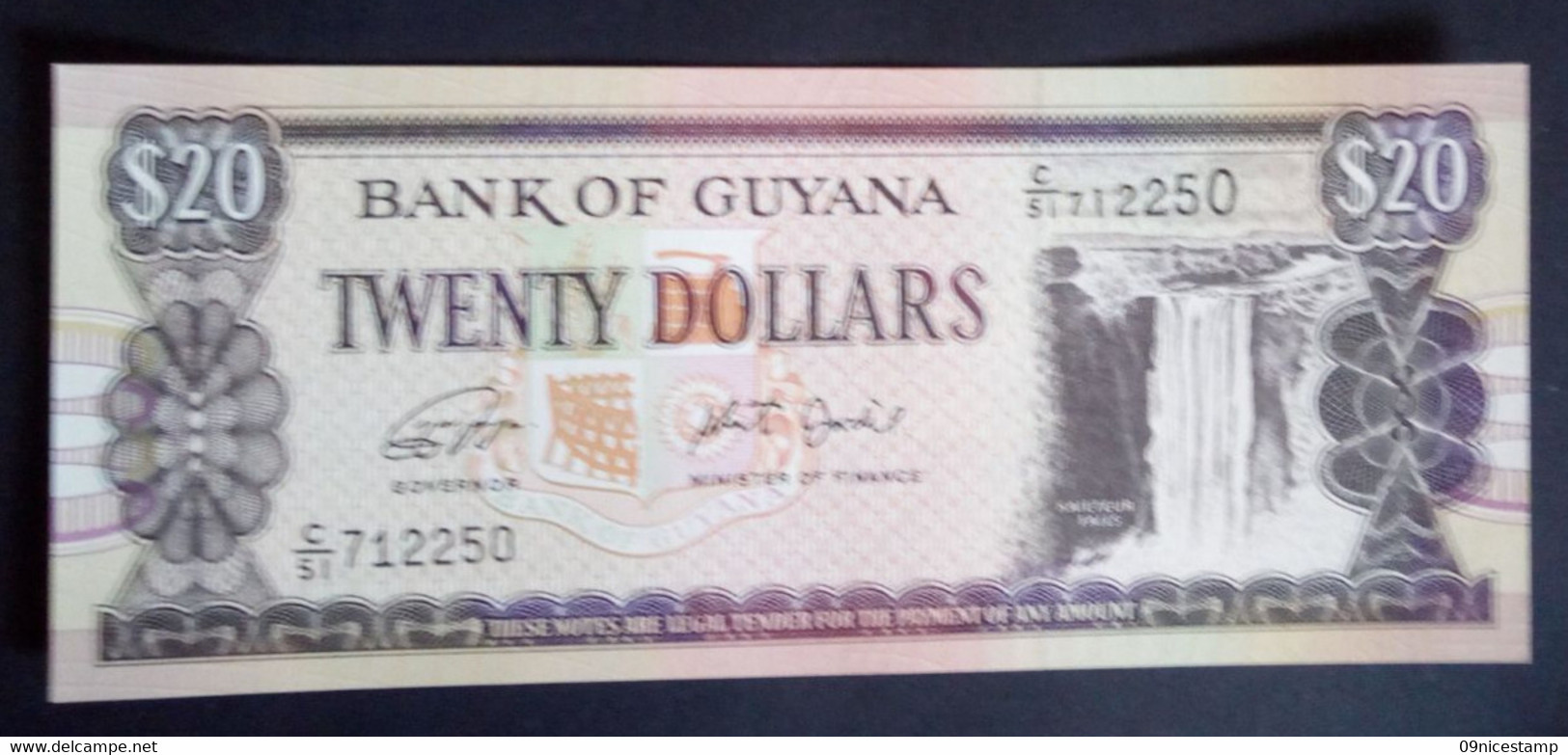 20 Dollar Banknote From Guyana, Uncirculated (read Text) - Guyana