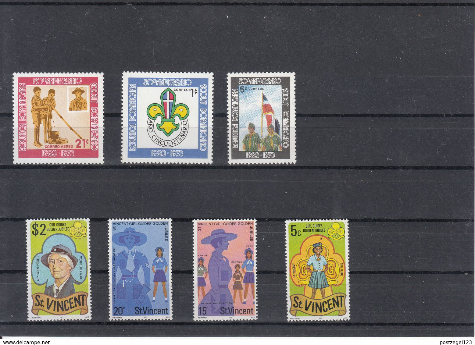 Different Countries - Unused Stamps