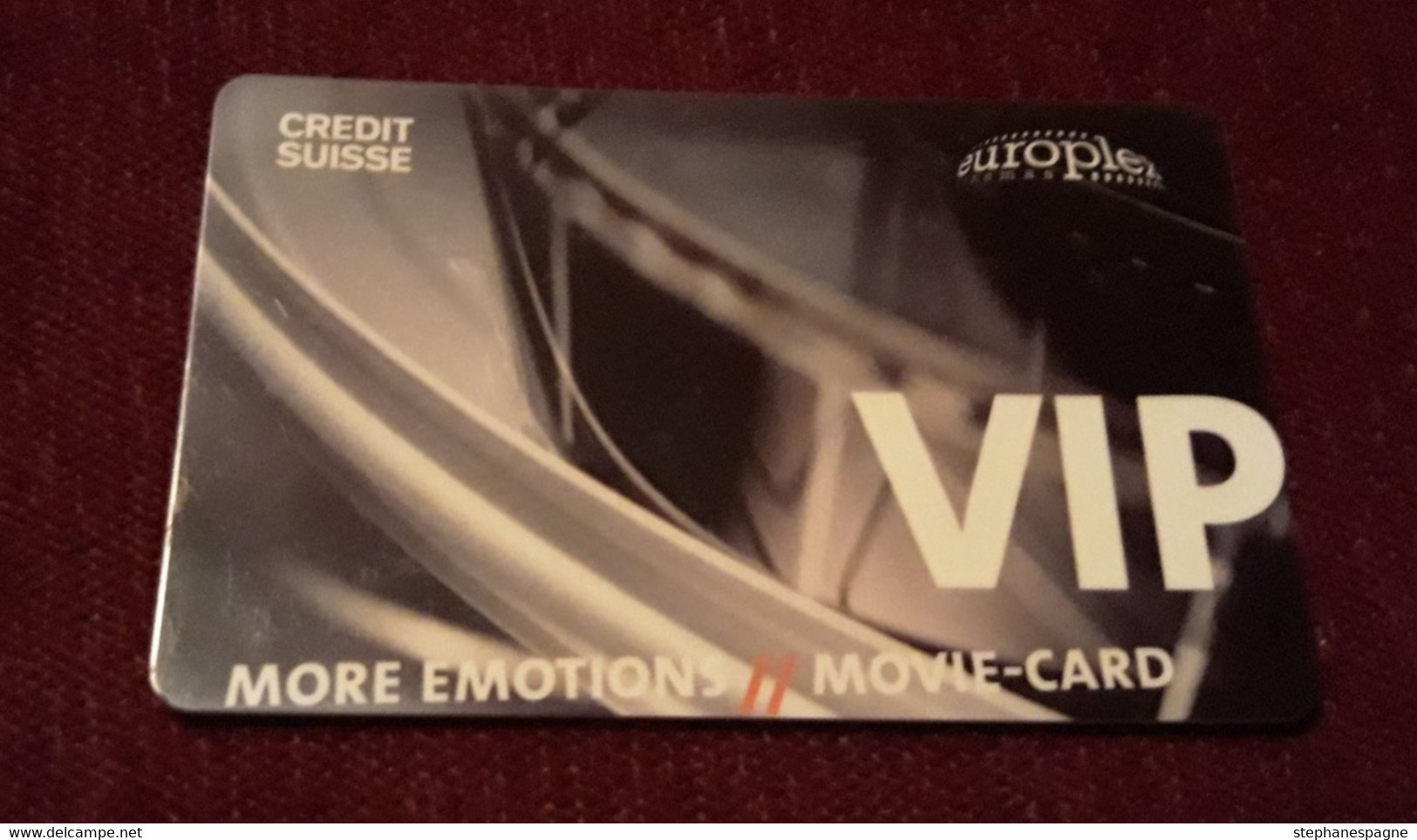 Cinecarte VIP TRÉS RARE/ PASS VIP FREE  MOVIE CARD / - Kinokarten