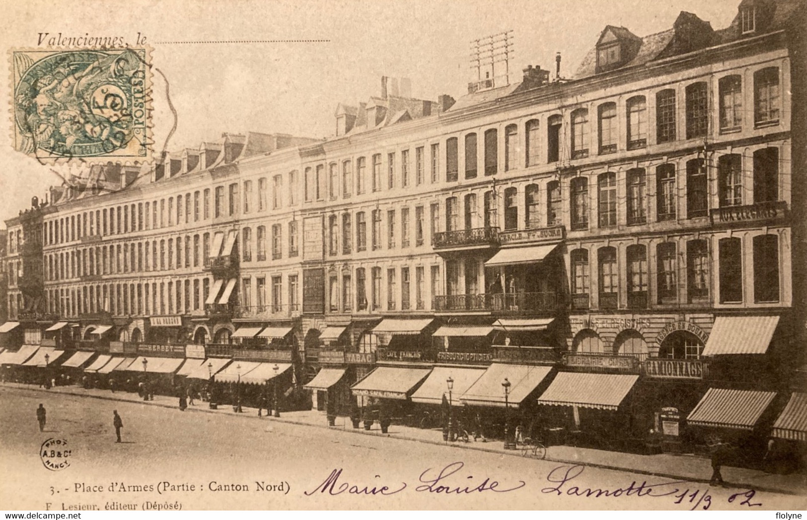 Valenciennes - La Place D’armes - Partie Canton Nord - Commerces - Valenciennes