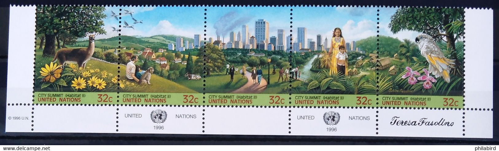 ONU Bureau De NEW-YORK                       N° 699/703                      NEUF** - Unused Stamps