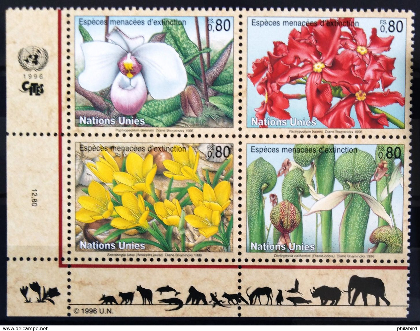 ONU Bureau De GENEVE                       N° 308/311                      NEUF** - Unused Stamps
