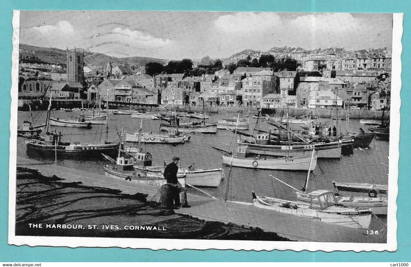 THE HARBOUR ST. IVES CORNWALL 1961 N°C508 - St.Ives