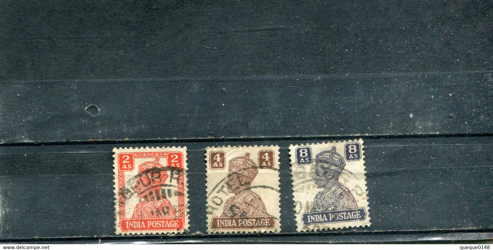 Inde 1939-43 Yt 167 170 172 - 1936-47 King George VI