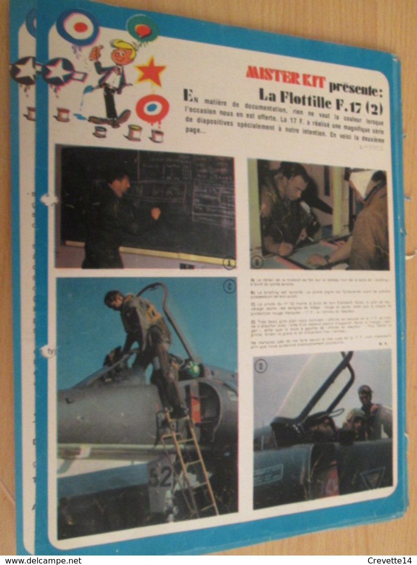 Page Issue De SPIROU Années 70 / MISTER KIT Présente : AERONAVALE LA FLOTILLE F.17 (2) - France