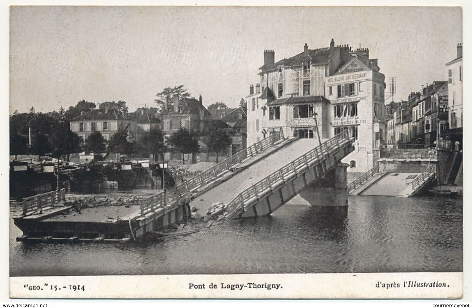 CPA - LAGNY THORIGNY (Seine Et Marne) - Pont De Lagny-Thorigny - Lagny Sur Marne