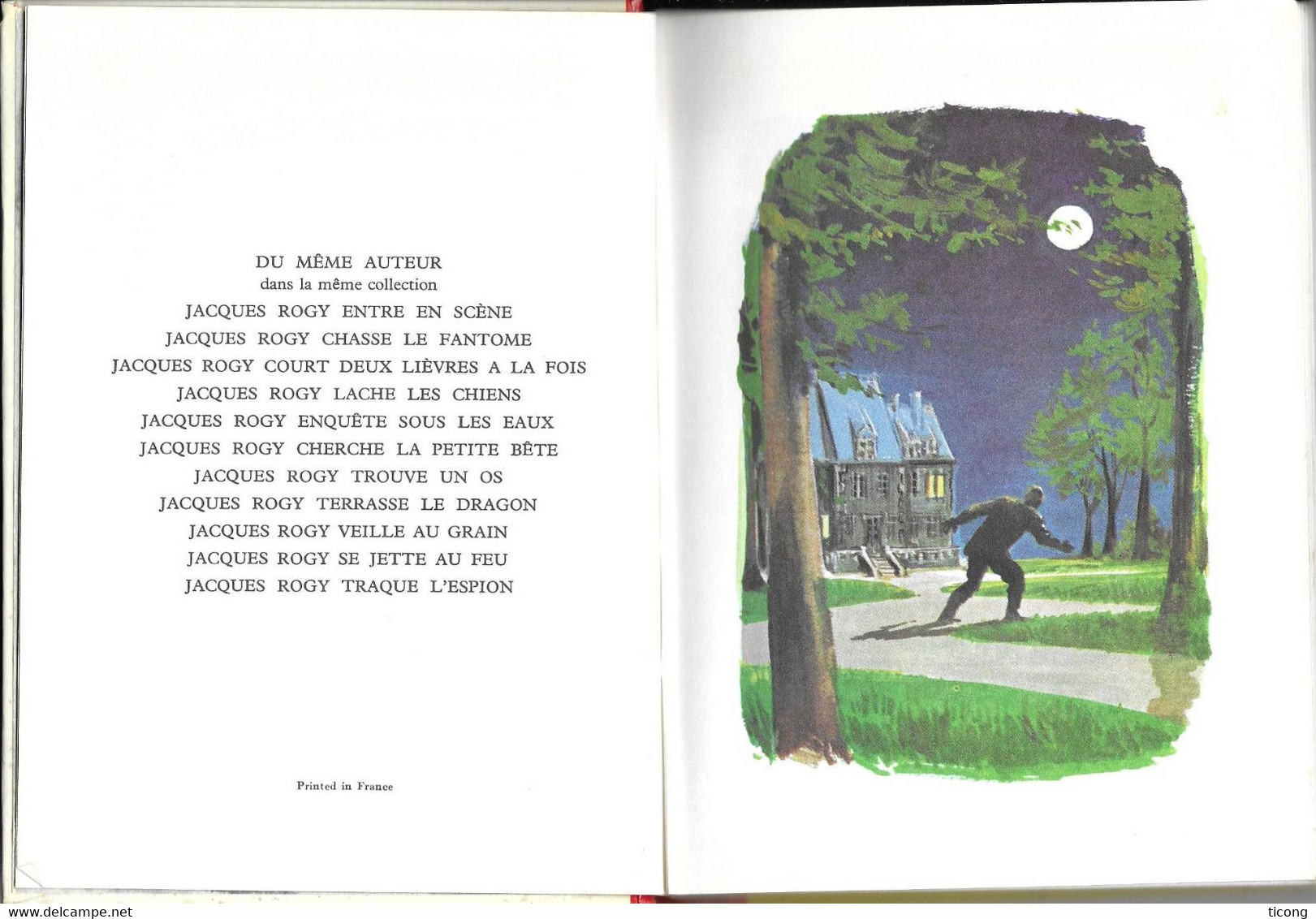 JACQUES ROGY ROULE SUR L OR  DE PIERRE LAMBLIN, ILLUSTRATION DE VANNI TEALDI, 1ERE EDITION SPIRALE 1966 - Collection Spirale