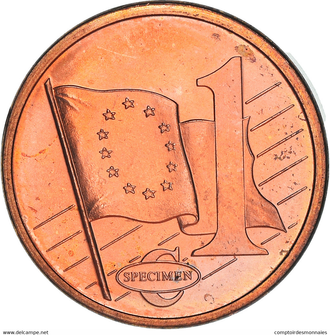 Danemark, Euro Cent, 2003, Unofficial Private Coin, TTB+, Copper Plated Steel - Privatentwürfe