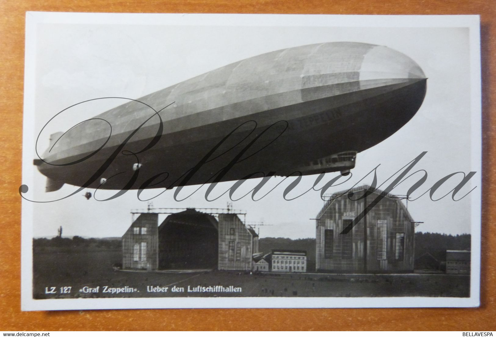 Friedrichshafen Neue Luftschiff Halle LZ 127 ? Graf Zeppelin  12-01-1931 Bodensee Weber & Co N° 60445 - Zeppeline